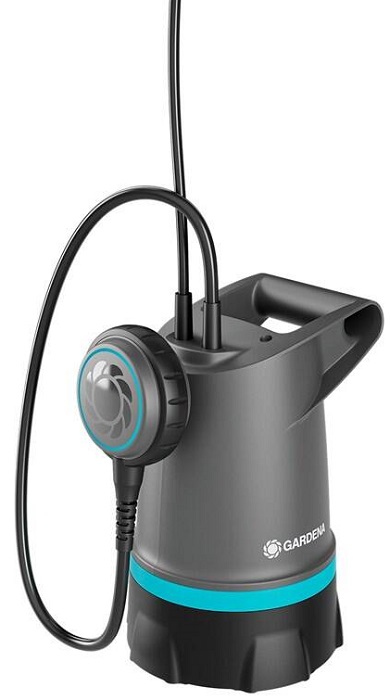 Ponorné čerpadlo pro čistou vodu Gardena 20000 BASIC (9016-47) / 550 W / 20000 l/hod. / šedá Varianta: ivi1
