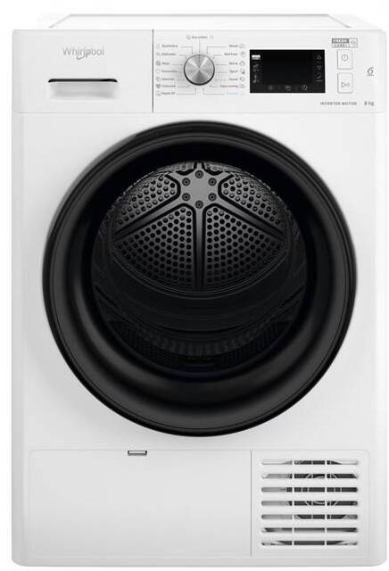 Sušička prádla Whirlpool FFT D 8X3B EE / 8 kg / 120 l / LCD displej / bílá Varianta: ivi1