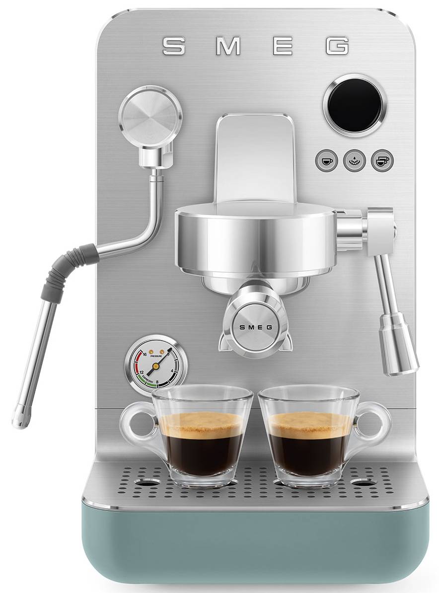 Pákový kávovar Smeg EMC02EGMEU / 1700 W / 15 bar / 1,7 l / smaragdově zelená Varianta: ivi1
