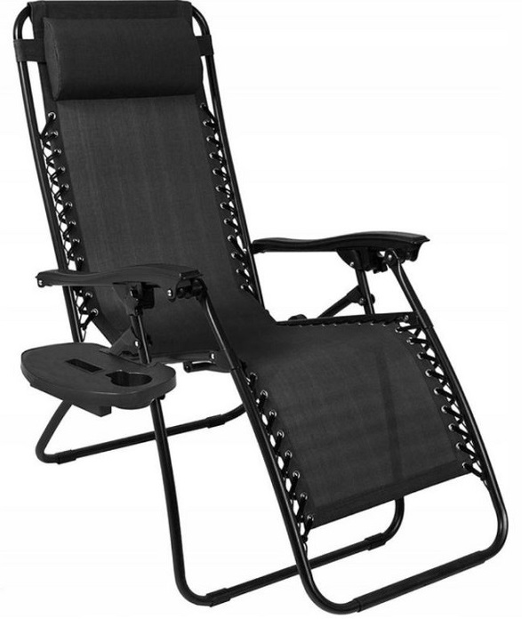 Lehátko Konsimo / nosnost 110 kg / černá Varianta: ivi0