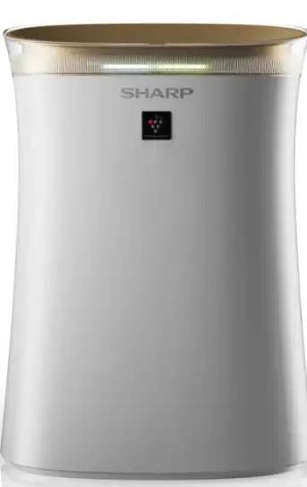 Čistička vzduchu Sharp UA-PG50E-W / 47 W / 306 m³/hod. / do 40 m² / bílá/zlatá Varianta: ivi18
