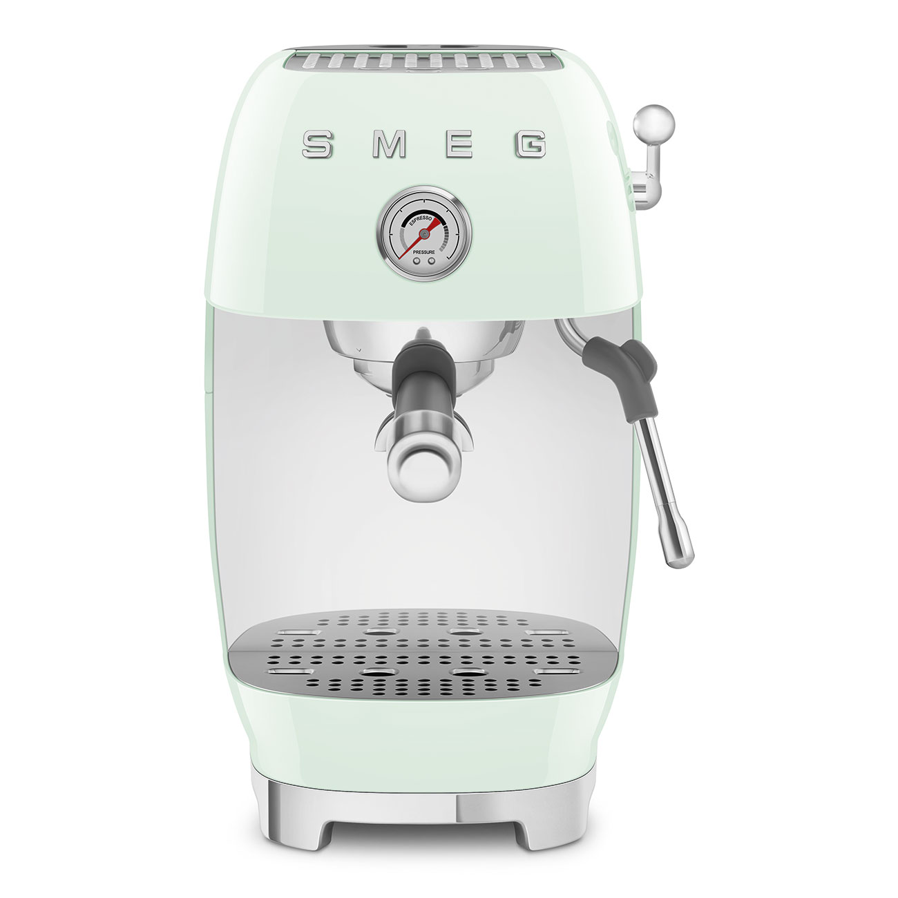 Pákový kávovar Smeg 50's style ECF03PGEU / 1650 W / 15 bar / 1,4 l / pastelově zelená Varianta: ivi1