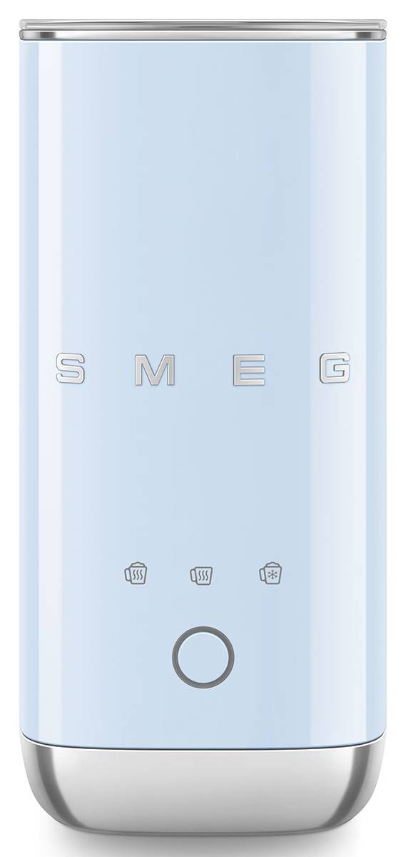Napěňovač mléka Smeg 50's Style MFF02PBEU / 500 W / 180 ml / pastelově modrá Varianta: ivi2