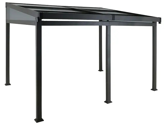 Pergola s nastavitelnou střechou Sunfun Ibiza Cabrio XL / 400 x 300 cm / antracit Varianta: ivi1