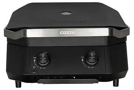 Plynový gril Cozze G-500 / 5 kW / litinový rošt / stolní / černá Varianta: ivi1