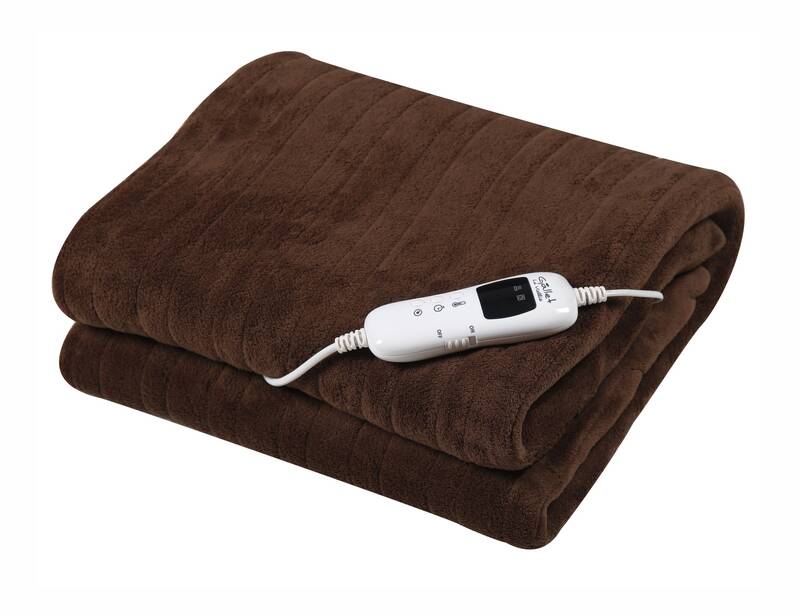 Vyhřívací deka Gallet CCH130 / 120 W / 30-45 °C / 130 × 160 cm / hnědá Varianta: ivi1