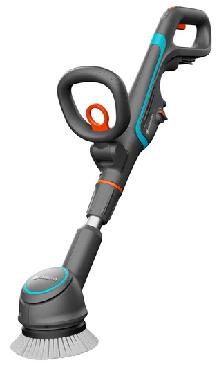 Aku multi čistič Gardena AquaBrush Compact 02/18V P4A Solo (14840-55)/ šedá/modrá/oranžová Varianta: ivi1