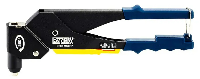 Nýtovací kleště Rapid RP60 Multi / Ø 3,2/4/4,8 mm / černá Varianta: ivi1