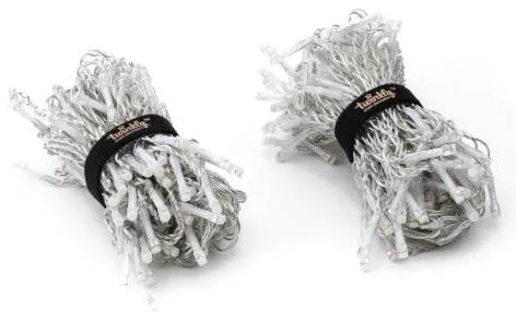 LED světelný závěs Twinkly Icicle / 5 x 0,7 m / RGB / teplá bílá Varianta: ivi1