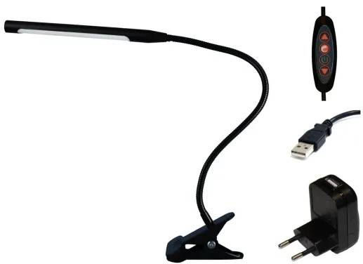 Top Light Stolní lampa LARA C LED / 5 W / 500 lm / černá Varianta: ivi1