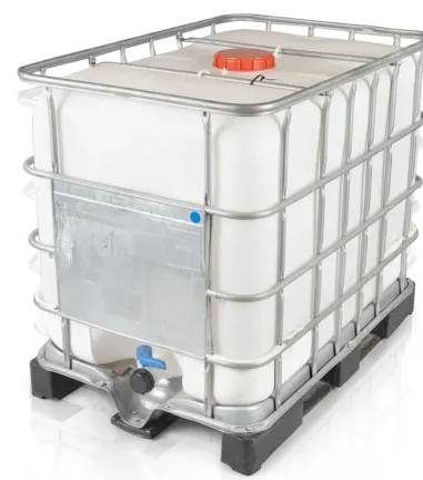 German IBC kontejner na užitkovou vodu / 640 l / bílá Varianta: ivi1