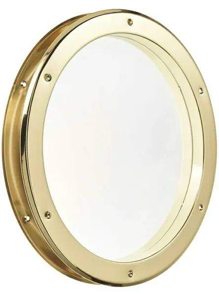 Průzorové okénko Mottez / Ø 39 cm / zlatá Varianta: ivi1