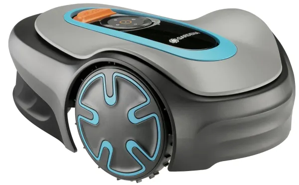 Robotická sekačka Gardena Sileno Minimo / doporučená plocha 500 m² / 57 dB / 18 V / černá/šedá/tyrkysová Varianta: ivi1