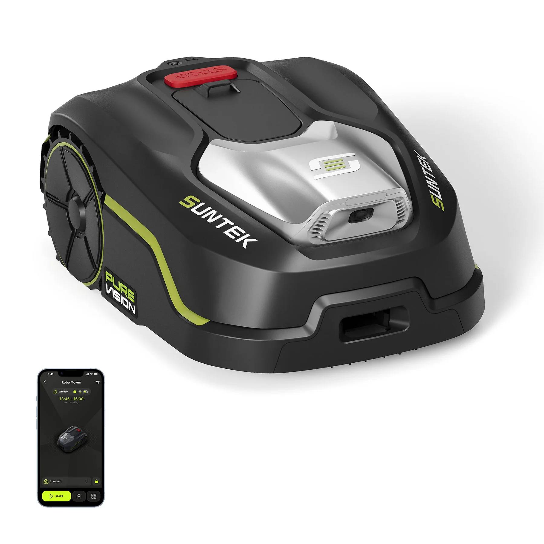 Robotická sekačka Suntek SRM2060 / až pro 600 m² / AI Vision / černá/šedá Varianta: ivi1