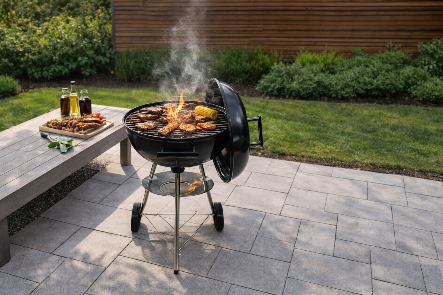 Gril na dřevěné uhlí BestBerg BBBQ-12B  / Ø 44 cm / černá Varianta: ivi0