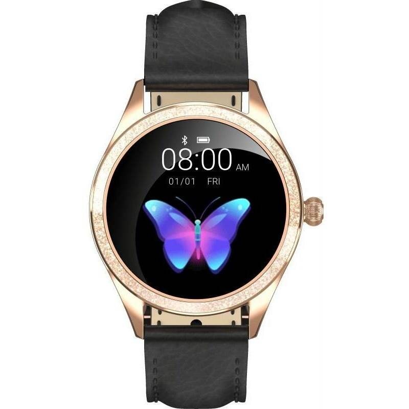 Chytré hodinky ARMODD Candywatch Crystal 2 / Bluetooth / 1,09" (2,8 cm) / 240 x 240 px / zlatá/černá Varianta: ivi1