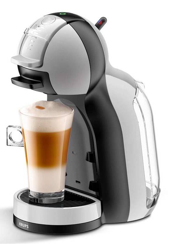 Kapslový kávovar Krups KP123B NESCAFÉ Dolce Gusto Mini Me / 15 bar / 1500 W / 0,8 l / šedá Varianta: ivi1