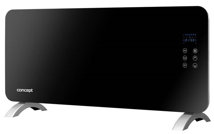 Teplovzdušný konvektor Concept KS4010 / 2000 W / IP24 / černá Varianta: ivi0