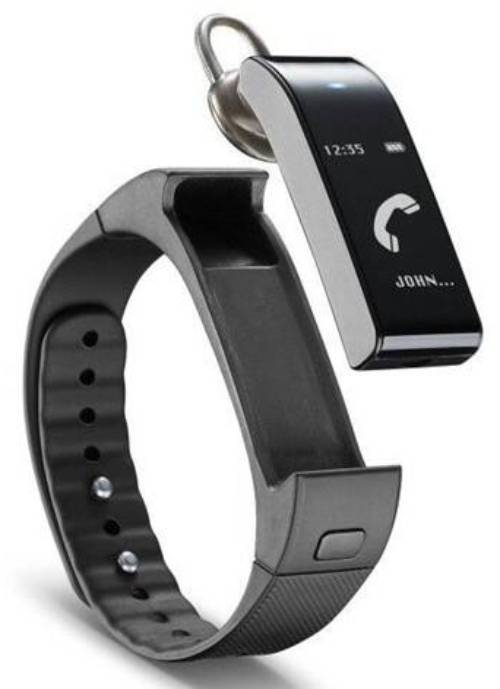 Sportovní náramek CellularLine EasyFit Touch Talk / Bluetooth / černá Varianta: ivi1