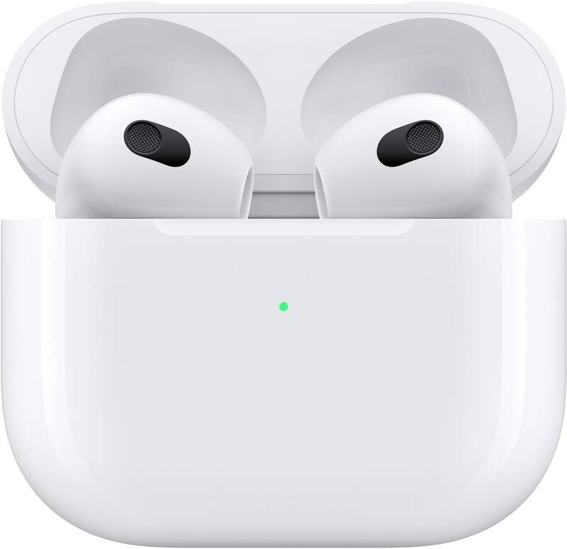 Bezdrátová sluchátka Apple AirPods 2022 (3. gen.) s Lightning nabíjecím pouzdrem (MPNY3ZM/A) / bílá Varianta: ivi143
