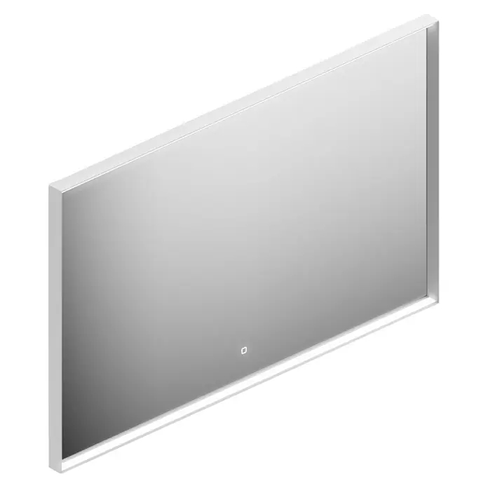 Zrcadlo s LED osvětlením Camargue Pura / 120 x 75 cm / bílá Varianta: ivi1