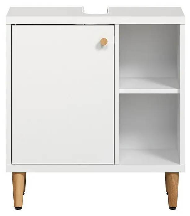 Umyvadlová skříňka Riva Click / 60 x 30 x 65 cm / matná / bílá Varianta: ivi1