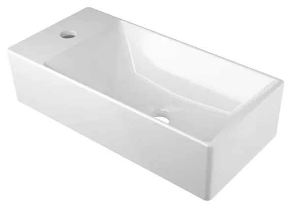 Umývátko Camargue Levante 2.0 / 50 × 24 × 12,5 cm / bílá Varianta: ivi1