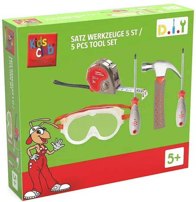 German Dětská sada nástrojů KidsClub / 5dílná / plast / vícebarevná Varianta: ivi1