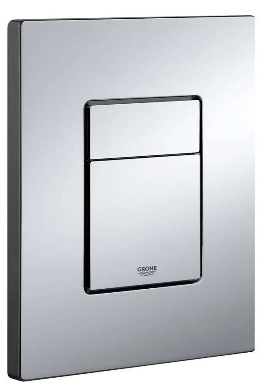 Ovládací tlačítko splachování Grohe Even (38966000) / ABS plast / 2-činné splachování / chrom Varianta: ivi1