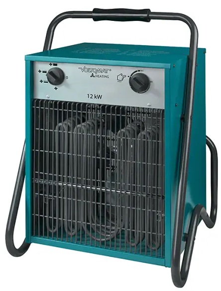 Stavební topidlo Voltomat HEATING / 12000 W / 400 V / modrá Varianta: ivi1