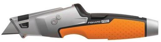 Univerzální nůž pro malíře Fiskars CarbonMax / kovová rukojeť / šedá / oranžová / černá Varianta: ivi1