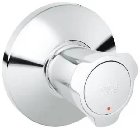 Vrchní díl podomítkového ventilu Grohe Costa L (19809001) / šroubovací / červená / chrom Varianta: ivi2