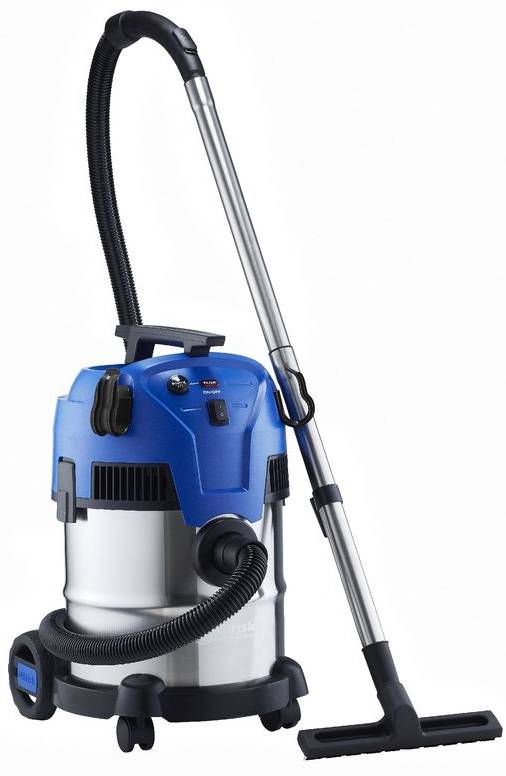 Mokrosuchý vysavač Nilfisk Multi II 22 Inox / 1200 W / funkce foukání / modrá / stříbrná Varianta: ivi1