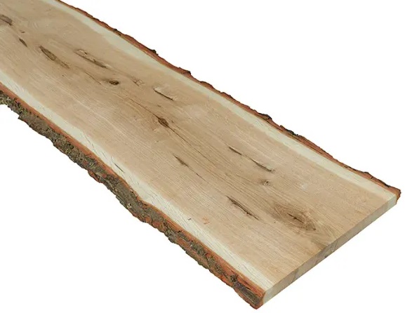 German Masivní deska / 1200 × 260–300 × 26 mm / dub Varianta: ivi3