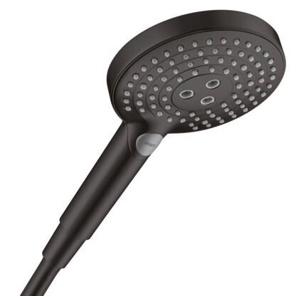 Sprchová hlavice Hansgrohe Raindance Select S (26530670) / 125 mm / 3 proudy / černá Varianta: ivi1
