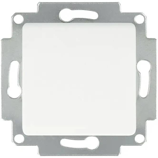 Přepínač Voltomat ART / 75 × 75 × 40 mm / alpská bílá Varianta: ivi1