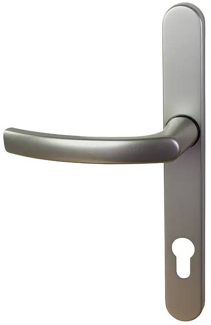 Dveřní kování Solid Elements / rozteč 92 mm / kov / stříbrná Varianta: ivi1
