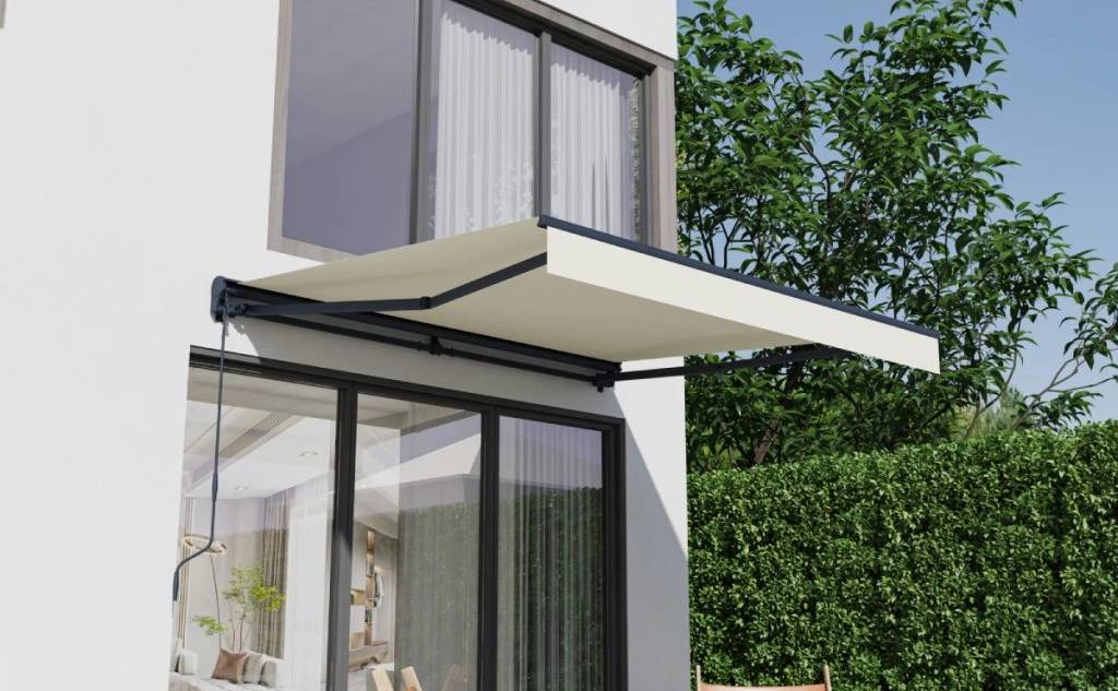 Elektrická markýza BestBerg BBSU-E295BG / 295 x 250 cm / béžová Varianta: ivi0