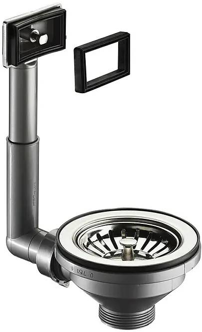 Dřezová výpusť Admiral / 1 ½″ / ø 60 mm / bílá Varianta: ivi1