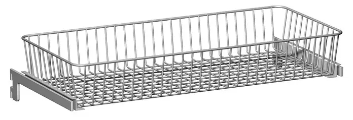 Výsuvný koš Element System / ocel / nosnost 18 kg / stříbrná Varianta: ivi1