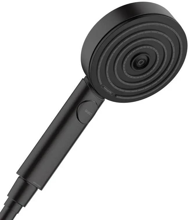 Sprchová hlavice Hansgrohe Pulsify Select (24111670) / 3 sprchové proudy / Ø hlavice 105 mm / černá Varianta: ivi1