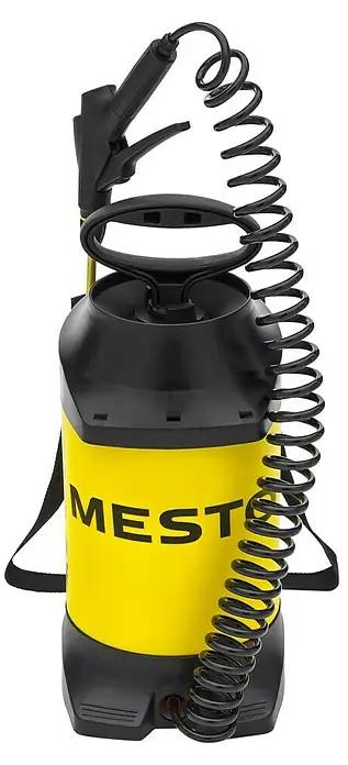 Tlakový postřikovač Mesto Profi / 5 l / plast/mosaz / popruh / černá/žlutá Varianta: ivi1