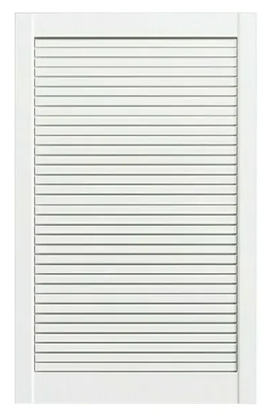 German Lamelová dvířka / 717 × 594 mm / bílá Varianta: ivi1
