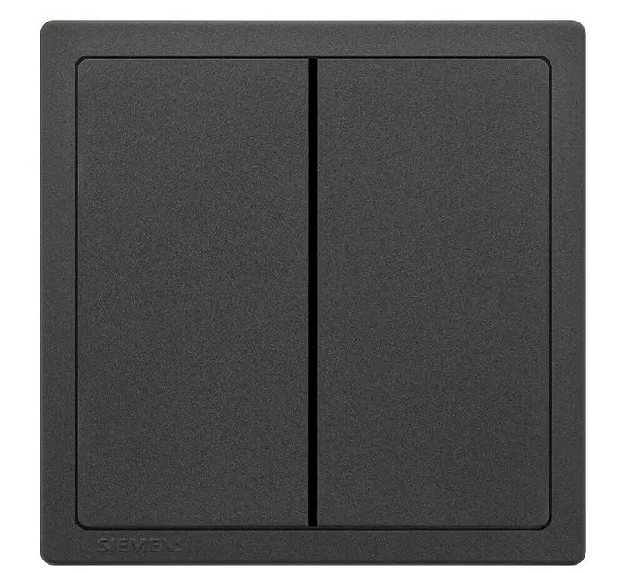 Spínač Siemens Delta Style SIE044363 / plast / antracit Varianta: ivi1