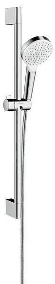 Set sprchové hlavice Hansgrohe Crometta (26554400) / růměr hlavice 100 mm / 1 proud / bílá / chrom Varianta: ivi1