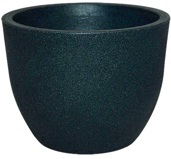 Květináč Geli Rimini / 35 x 26,5 cm / plast / antracitová Varianta: ivi1
