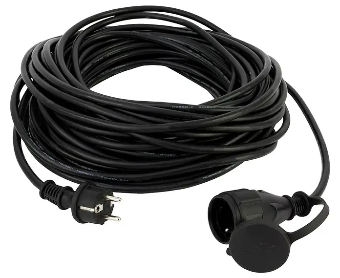 German Prodlužovací kabel / 50 m / černá Varianta: ivi1