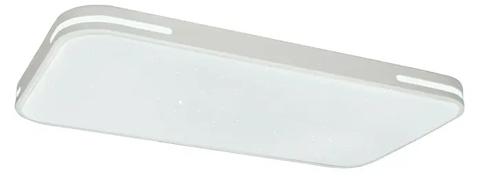 LED stropní svítidlo Lavida Optimum Square Spark / 68 x 38 x 6,2 cm / 55 W / 3 800 lm / 3 000–6 500 K / bílá Varianta: ivi1
