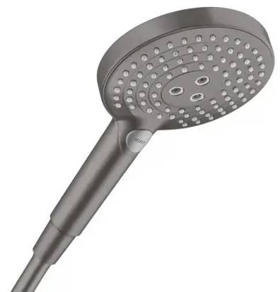 Sprchová hlavice Hansgrohe Raindance Select S (26530340) / 3 režimy proudu / havice 125 mm / černá Varianta: ivi1