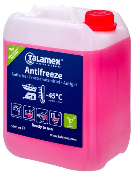 Nemrznoucí kapalina Talamex Antifreeze / 5 l / do -45 °C / růžová Varianta: ivi2